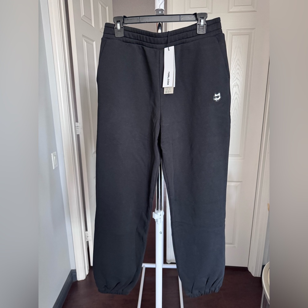 Karl Lagerfeld Black Sweatpants